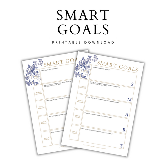 SMART Goals Worksheet