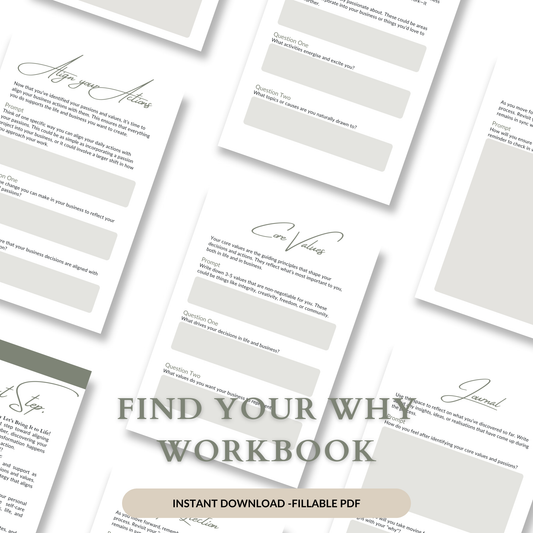 Find Your Why Workbook