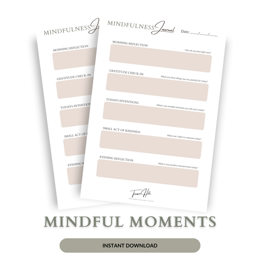 Mindful Moments Journal